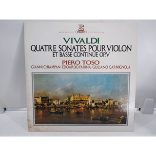 1LP Vinyl Records แผ่นเสียงไวนิล QUATRE SONATES POUR VIOLON  (E14D86)