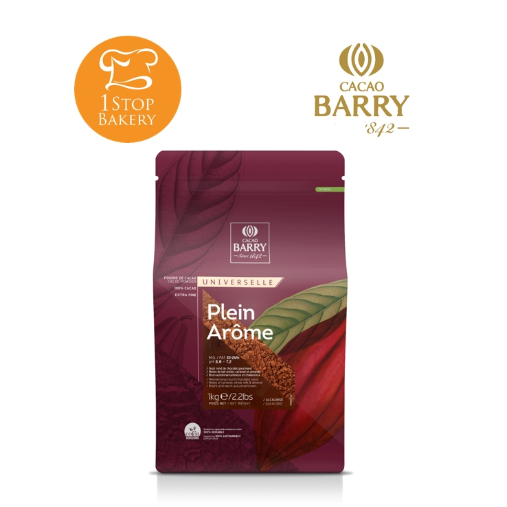 Cacao Barry Cocoa Powders Plein Arome No.2 (BROWN) / ผงโกโก้ เบอร์ 2 ...