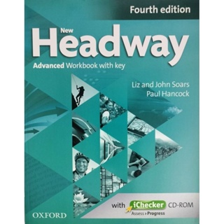 หนังสือ New Headway Advanced workbook + Answer key (Fourth edition)