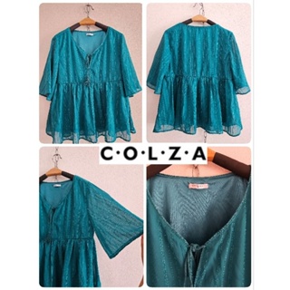 เสื้อC.o.l.z.a สีเขียว