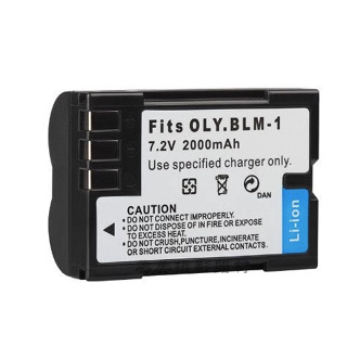 2000mAh PS-BLM1 BLM-1 BLM1 Battery For Olympus C-5060 C-7070 C-8080 E-30 E-300 E-330 E-500 E-510 Evolt E-520 SLR E3 HLD-
