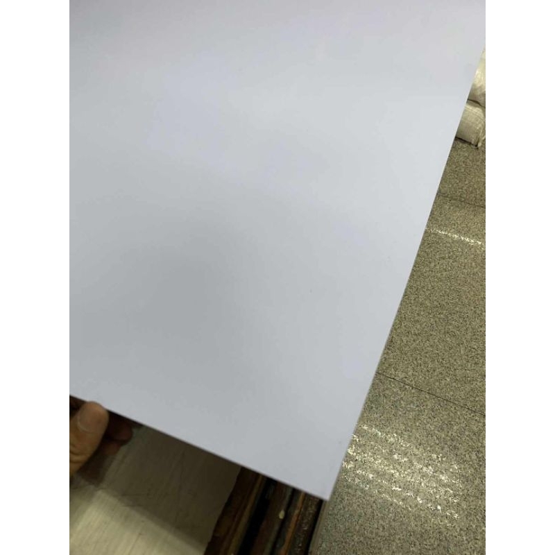 แผ่นพลาสติกแข็ง สีขาว ขนาด71x120cm.ต่อแผ่น rigid pvc film แผ่นริจิ แผ่น ...