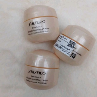 Shiseido Benefiance Wrinkle Smoothing Cream 15  ml (ผลิต 11/2022 ค่ะ)