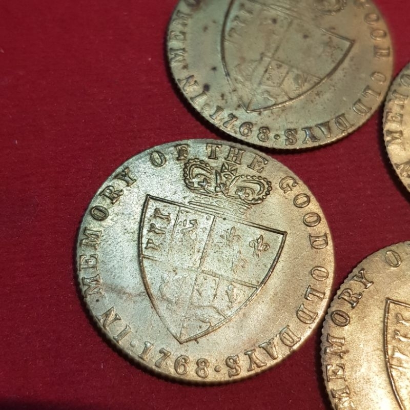 เหรียญ-token-เก่าจากประเทศอังกฤษ