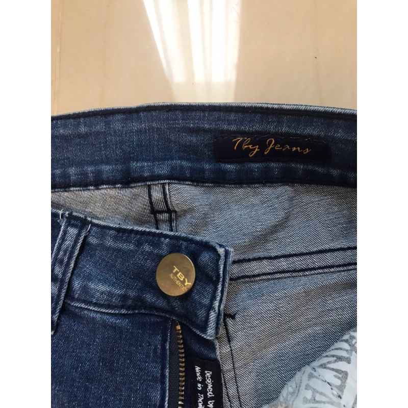 ส่งต่อกางเกงยีนส์-แบรนด์แท้-tby-jeans-ของแม่ค้าเอง-สภาพดี