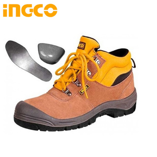 INGCO รองเท้านิรภัย / รองเท้าเซฟตี้ (เสริมพื้นเหล็ก) เบอร์ 39 - 44 รุ่น SSH02S1P ( Safety Shoe ) B