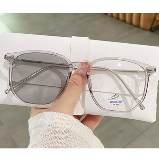 แว่นสายตายาวปรับแสง แว่นสวยมาใหม่ กรอบTR รุ่น 7012 Photochromic blue filter เลนส์เปลี่ยนสีได้เมื่อออกแดด ไม่รวมอุปกรณ์