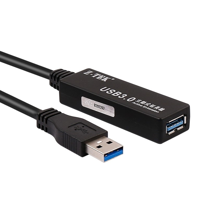 z-tek-ze645-ze647-active-usb3-0-extension-cable-สายต่อยาว-ขยายได้ถึง-5gbps-usb-3-0-ขยายสายแหล่งจ่ายไฟ