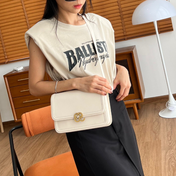 chani-8891-2-l-bag-กระเป๋าสะพายข้าง-หนัง-pu-mix-leather