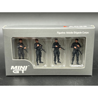 MINIGT / Indonesia Exclusive / Figurine: Mobile Brigade Corps (Brimob)
