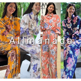 ดีเทลสวยแบบต้นฉบับสาว Vintage 2023 🌺 Allamanda  set (490.-) ลวดลายผ้าของชุดนี้สวยมากจริงๆค่ะลูกค้า