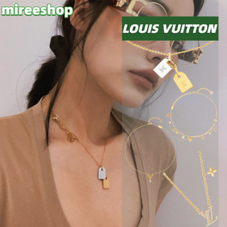 🍒หลุยส์วิตตอง Louis Vuitton สร้อยคอ Blooming Supple Jewelry