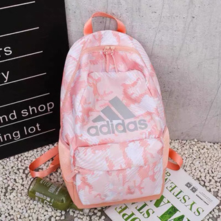 Adidas กระเป๋าเป้แฟชั่นลำลองสำหรับผู้ชายและผู้หญิงรุ่นใหม่