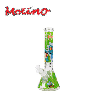 บ้องแก้ว Molino รุ่น Honey and Bee Beaker Bong สูง 35 ซม. – สี Green (ของแท้100%)