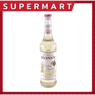 SUPERMART Monin White Chocolate Syrup 700 ml. น้ำเชื่อมกลิ่นไวท์ช็อกโกแลต ตราโมนิน 700 มล. #1108142