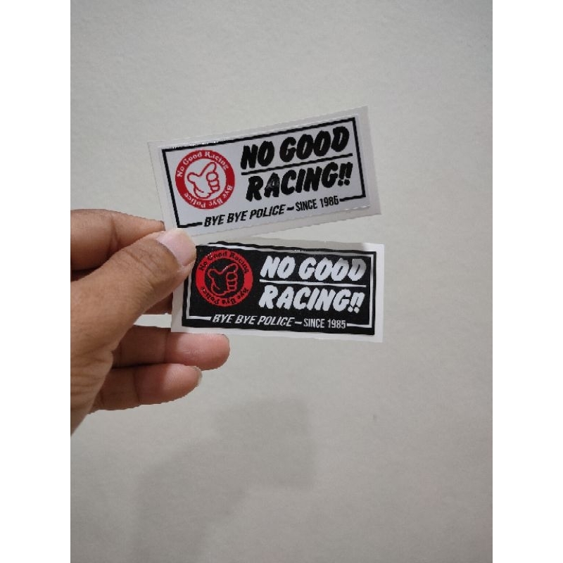 สติ๊กเกอร์ no good racing 8*3.5 cm | Shopee Thailand