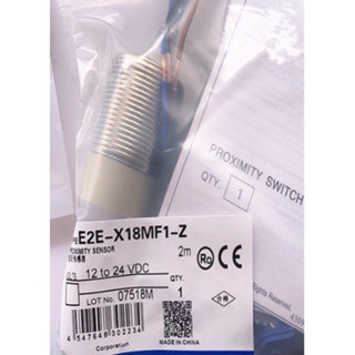 งานแท้ Proximity Switch E2E-X18MF1-Z PNP NO 12to24v 3สาย พร้อมส่ง ของใหม่