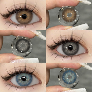 eyeshare （COD）PATTAYA SERI ส่งไวจากไทย 👍คอนแทคเลนส์ คอนแทคเลนส์สี 🌈🌈บิ๊กอาย น้ำตาล เทา เขียว  kawaii contact lenses 1คู่