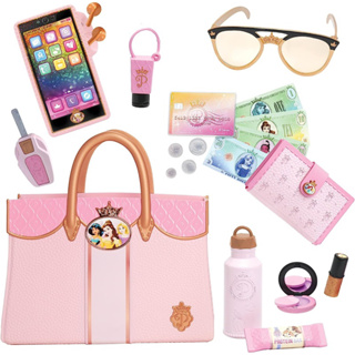 Disney Princess Style Collection Deluxe Tote Bag &amp; Essentials [Exclusive to Amazon], Pink