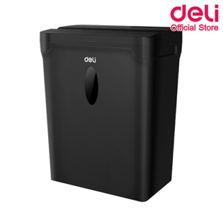 Deli T014 Paper Shredder เครื่องทำลายเอกสาร 5 แผ่น เครื่องย่อยกระดาษ 10 ลิตร รัปประกัน 1 ปี!!! เครื่องทำลายเอกสารอัตโนมัติ อุปกรณ์สำนักงาน