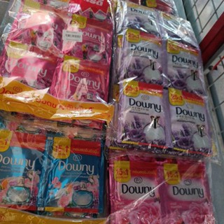 ดาวน์นี่ Downy แบบซอง นํ้ายาปรับผ้านุ่ม ดาวน์นี่ ขนาด 23-25มล.( แพ็ค 24 ซอง )