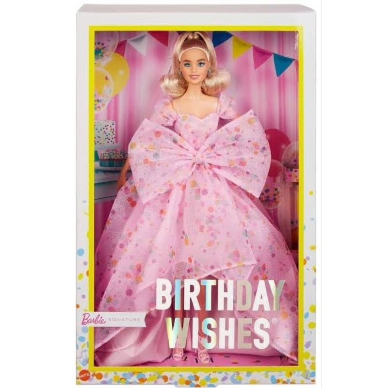 barbie-signature-birthday-wishes-2022-doll-ขายตุ๊กตาบาร์บี้งานกล่อง-สินค้าใหม่-พร้อมส่ง