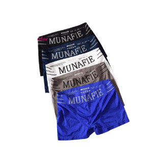 โปรโมชั่น : 072 พร้อมส่งBoxerชายMunafie ขอบตัด ผ้านิ่มใส่สบาย ไม่อึดอัด ไม่มีถุง