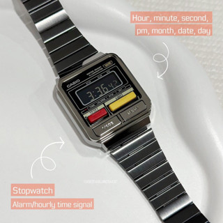 🎁CASIO STANDARD A120WEGG-1B ของแท้ 100% พร้อมส่ง ประกัน 1 ปี