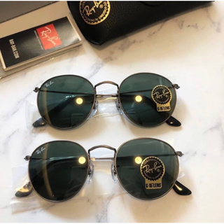 (ผ่อน0%) แว่นกันแดด รุ่นยอดนิยม  Ray-Ban RB3447 029 (กรอบสีGunmetal / เลนส์ G-15) ขนาด 50 มม. และ 53 มม.