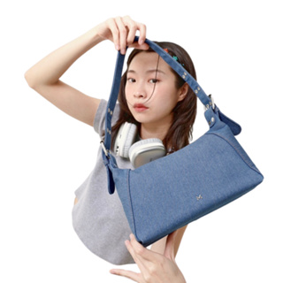 โปรโมชั่น : ออก E-tax ลดหย่อนภาษีได้ MADAM PEONY กระเป๋าสะพายไหล่ กระเป๋าสะพายข้าง y2k รุ่น 𝐖𝐀𝐍𝐃𝐄𝐑