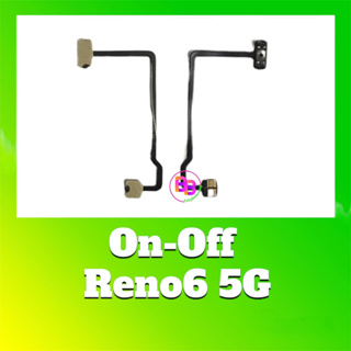 แพรเปิดปิด Reno6 5G สวิตซ์เปิดปิด Reno6(5G) On-off Reno6 แพรปุ่มพาวเวอร์ Reno6(5G) สินค้าพร้อมส่ง