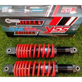 โช้คหลัง(YSS) DTG-PLUS YAMAHA FINN115i สีดำ-แดง RB220-280T-47-85P