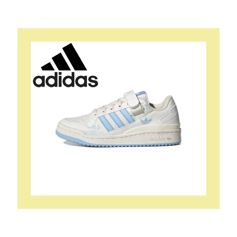 adidas-originals-forum-low-top-velcro-running-shoes-รองเท้าผ้าใบ-ของแท้-100