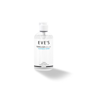 EVES TER CLEAR MICELLAR CLEANSING WATER คลีนซิ่งอีฟส์ ละลายเครื่องสำอาง สิ่งสกปรกและไขมันอุดตัน