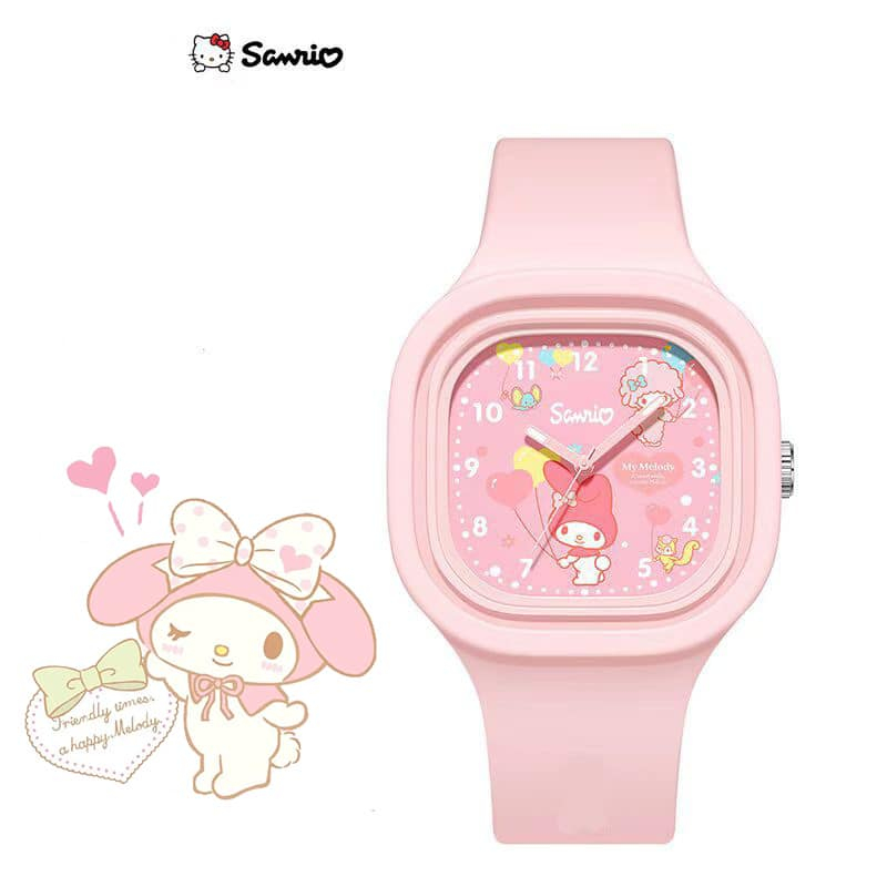 พร้อมส่ง-ราคาถูกทีสุด-นาฬิกาข้อมือ-ก๊อปแบรนด์-zgo-ลาย-sanrio-น่ารักๆ