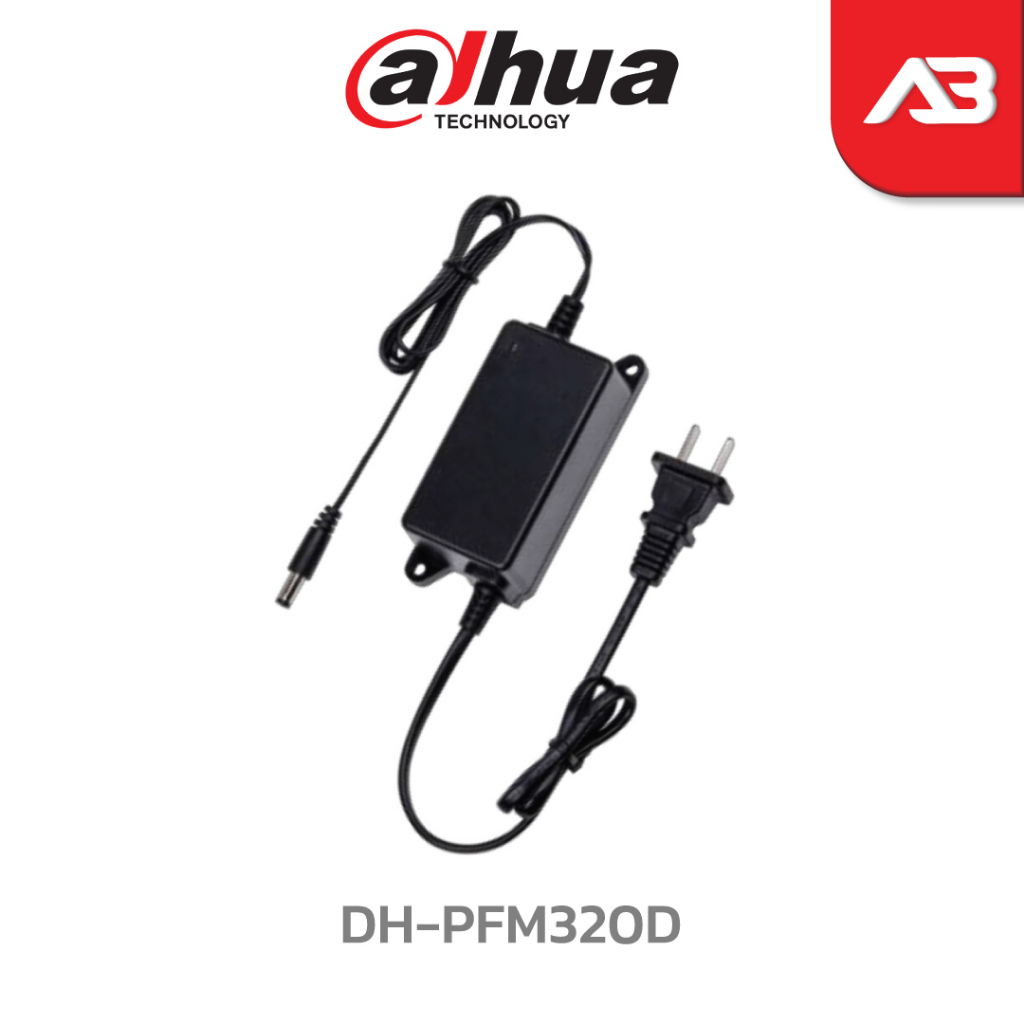 ภาพหน้าปกสินค้าDAHUA อแดปเตอร์ 12V 2A รุ่น DH-PFM320D (สำหรับกล้องวงจรปิด)