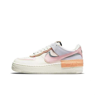 (ของแท้ 100 %) Nike Air Force 1 Low Shadow beige