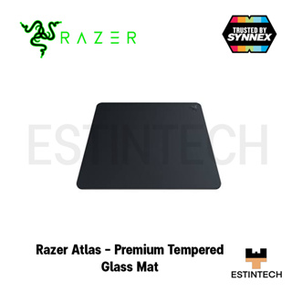 MOUSEPAD (แผ่นรองเม้า) Razer Atlas - Premium Tempered Glass Mat ของใหม่