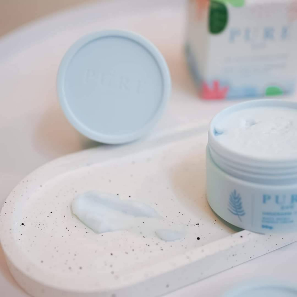 ครีมเพียวรักแร้-ครีมเพียว-pure-รักแร้ขาว-ไม่ต้องเลเซอร์-50กรัม