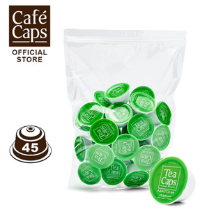 TeaCaps - Tea Matcha Nescafe Dolce Gusto Capsule Compatible (1Bag X45 capsules แคปซูล)ชาเขียวมัทฉะออร์แกนิค 100%