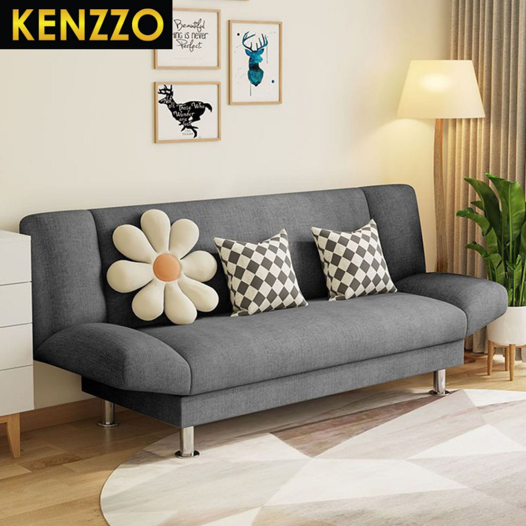 เก็บเงินปลายทาง-kenzzo-โซฟาผ้ากำมะหยี่-ปรับนอนได้-3-ระดับ-ขนาด-2-ที่นั่ง-iris-sofa-bed-2-seater
