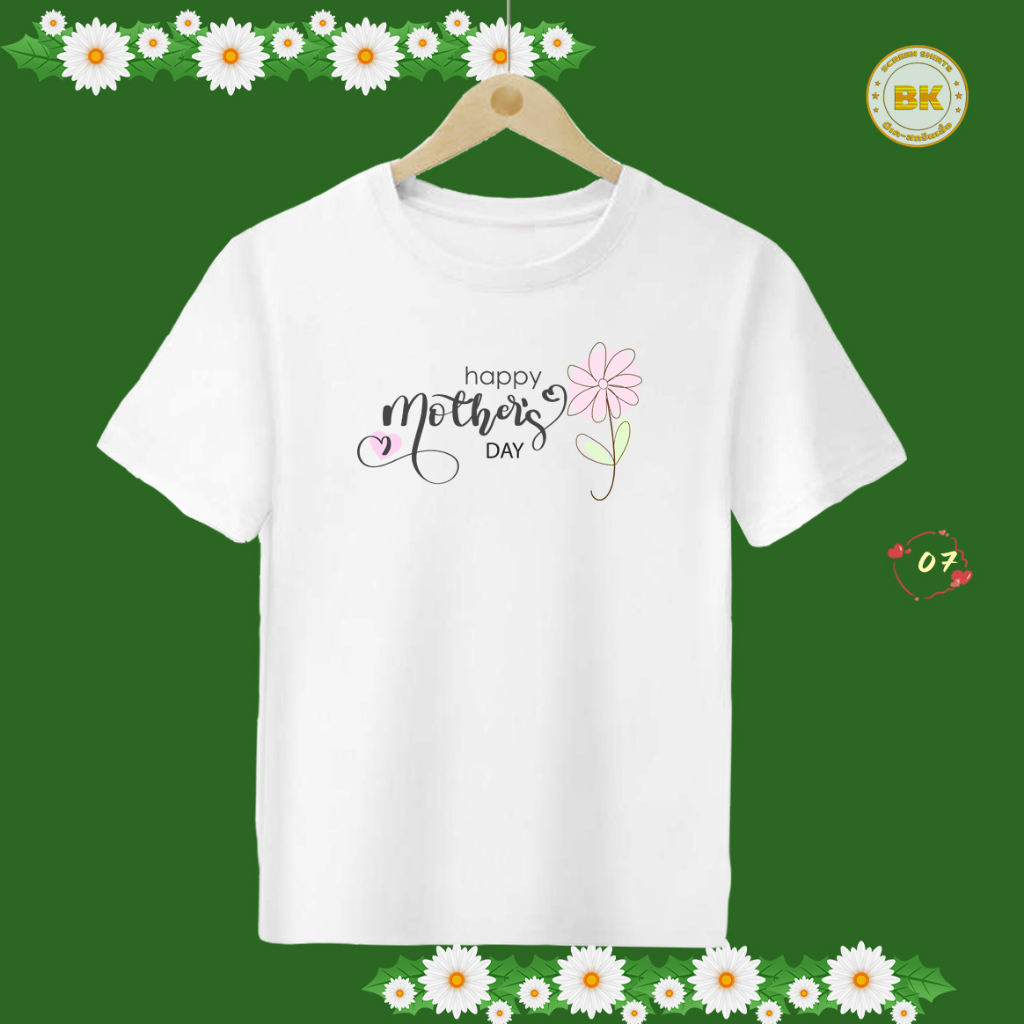 เสื้อวันแม่-สกรีนลาย-happy-mothers-day-m07-เสื้อฟ้าวันแม่-เสื้อรักแม่