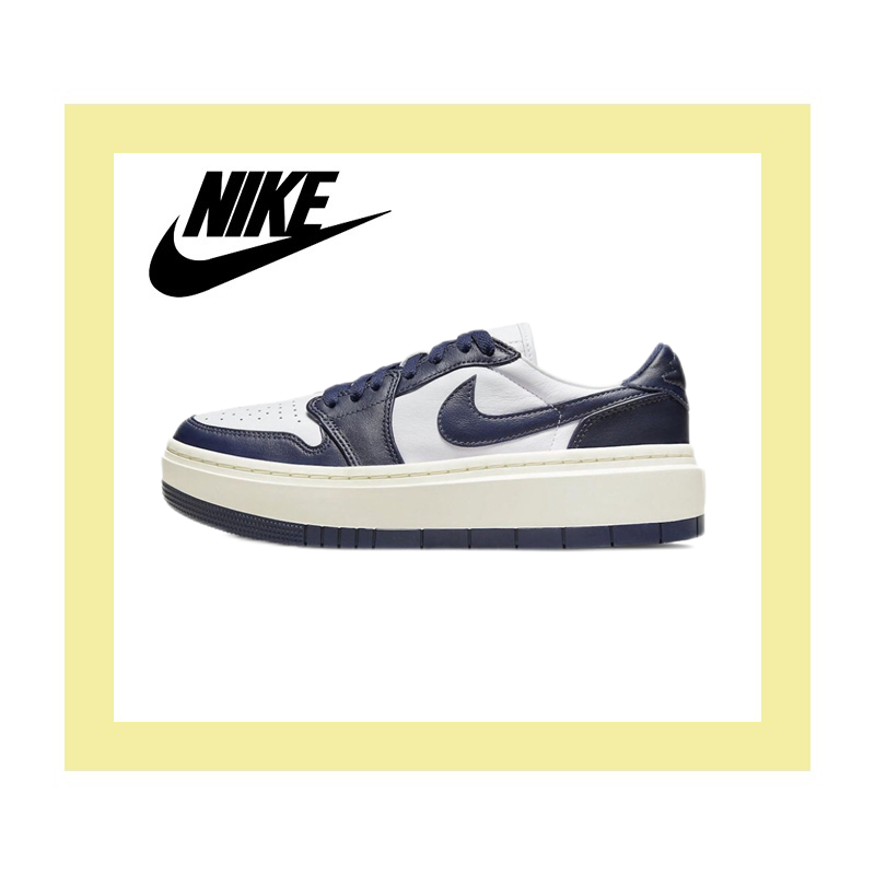 แท้-100-nike-dunk-low-air-jordan-1-elevate-low-midnight-navy-platform-รองเท้าบาสเก็ตบอล-retro-low-top-ที่ทนทาน