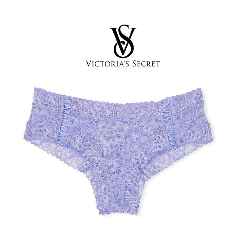 victorias-secret-รุ่น-lace-up-lacie-cheeky-panty-ชั้นในสุด-sexy-ผ้าลูกไม้สวมใส่สบาย-ใหม่แท้-100-อเมริกา