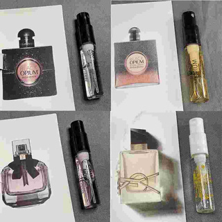 「น้ำหอมขนาดเล็ก」YSL Yves Saint Laurent Perfume Collection（8 Fragrances）2ML