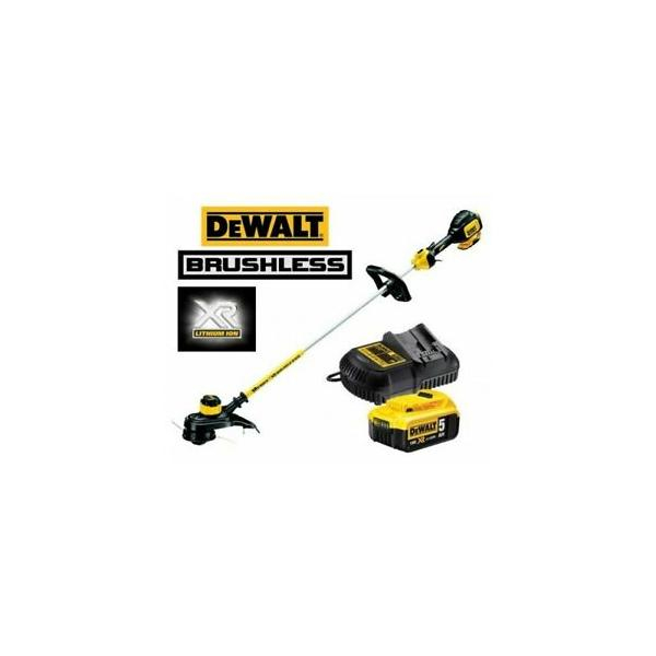 dewalt-เครื่องตัดหญ้า-ไร้สาย-20v-brushless-motor-dcmst561n-เครื่องเปล่า-dcmst561p1-พร้อมแบต-5-แอมป์-แท่นชาร์จ