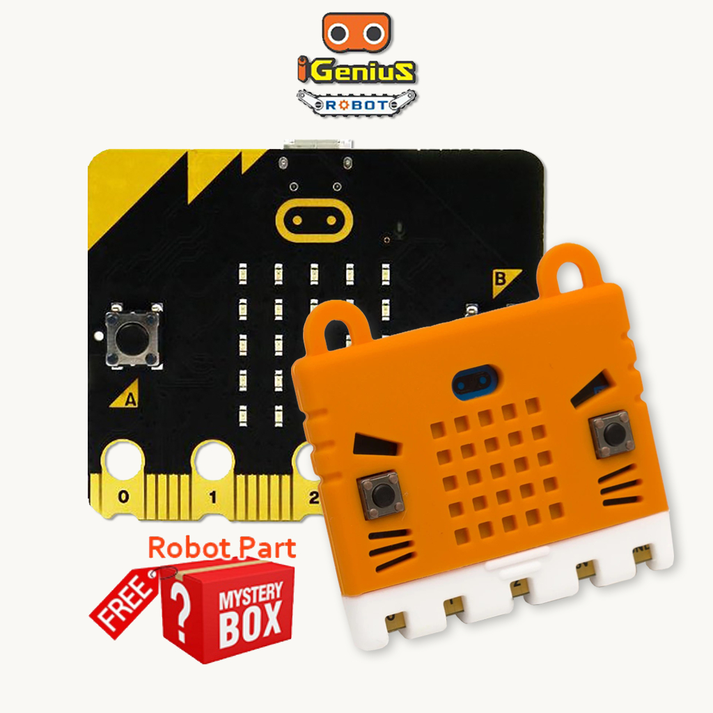 (มีของแถม) Starter Kit microbit v2.2 พร้อมเคสซิลิโคน สำหรับเขียนโปรแกรม ...