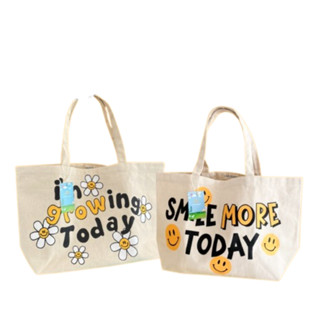 TOTE BAG Lazy sunday ถุงผ้าแคนวาสเอาใจสายคาเฟ่