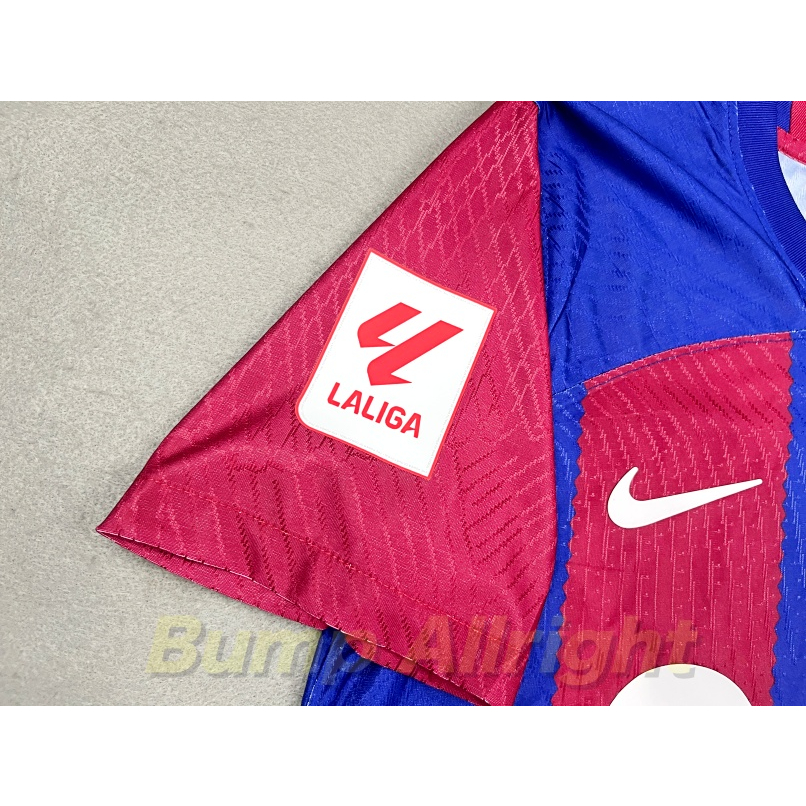 เสื้อฟุตบอลเกรดรนักเตะ-player-2023-ทีม-บาเซโลนา-home-2023-เสื้อเปล่า-อาร์ม