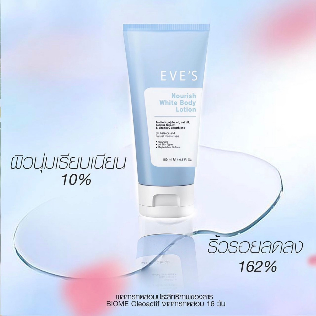 eves-โลชั่นอีฟส์-nourish-white-body-lotion-ต่อต้านอนุมูลอิสระ-ผิวขาวกระจ่างใสอย่างเป็นธรรมชาติ